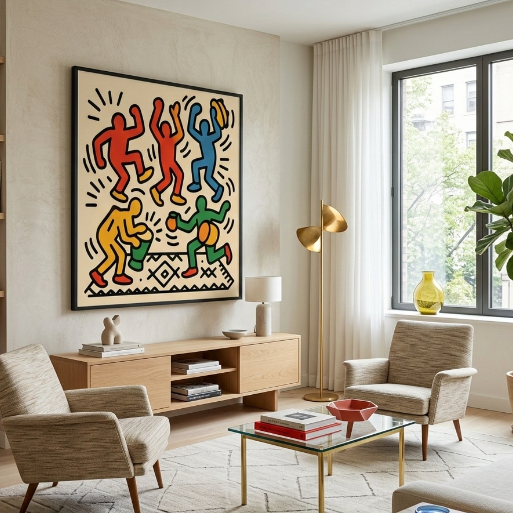 Tableau décoratif -Danse Cosmique