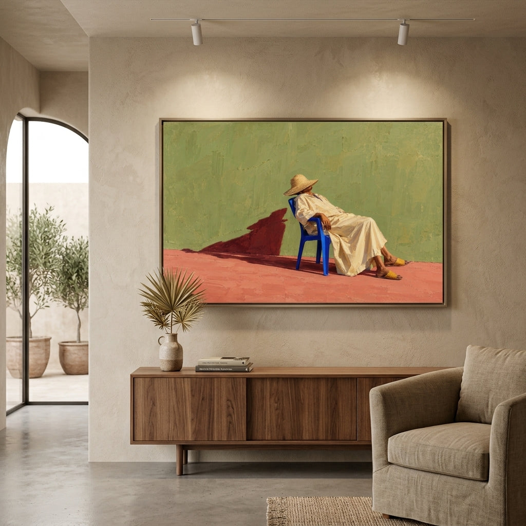 Decorative painting - The King of the Bazaar