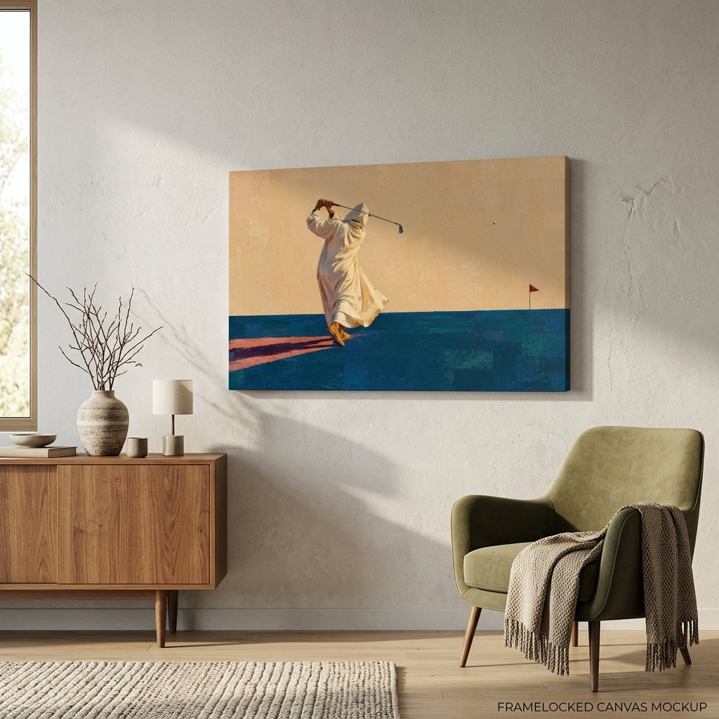 Decorative painting - The King of the Bazaar