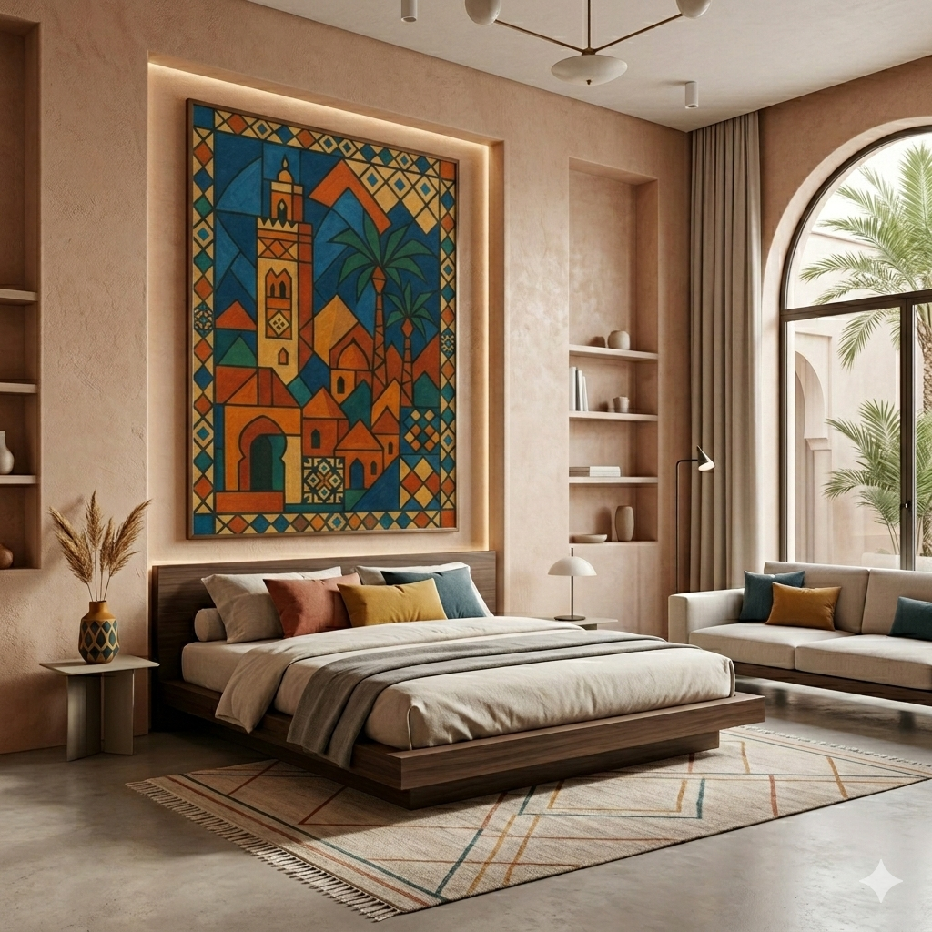 Tableau décoratif - Harmonie de la Médina