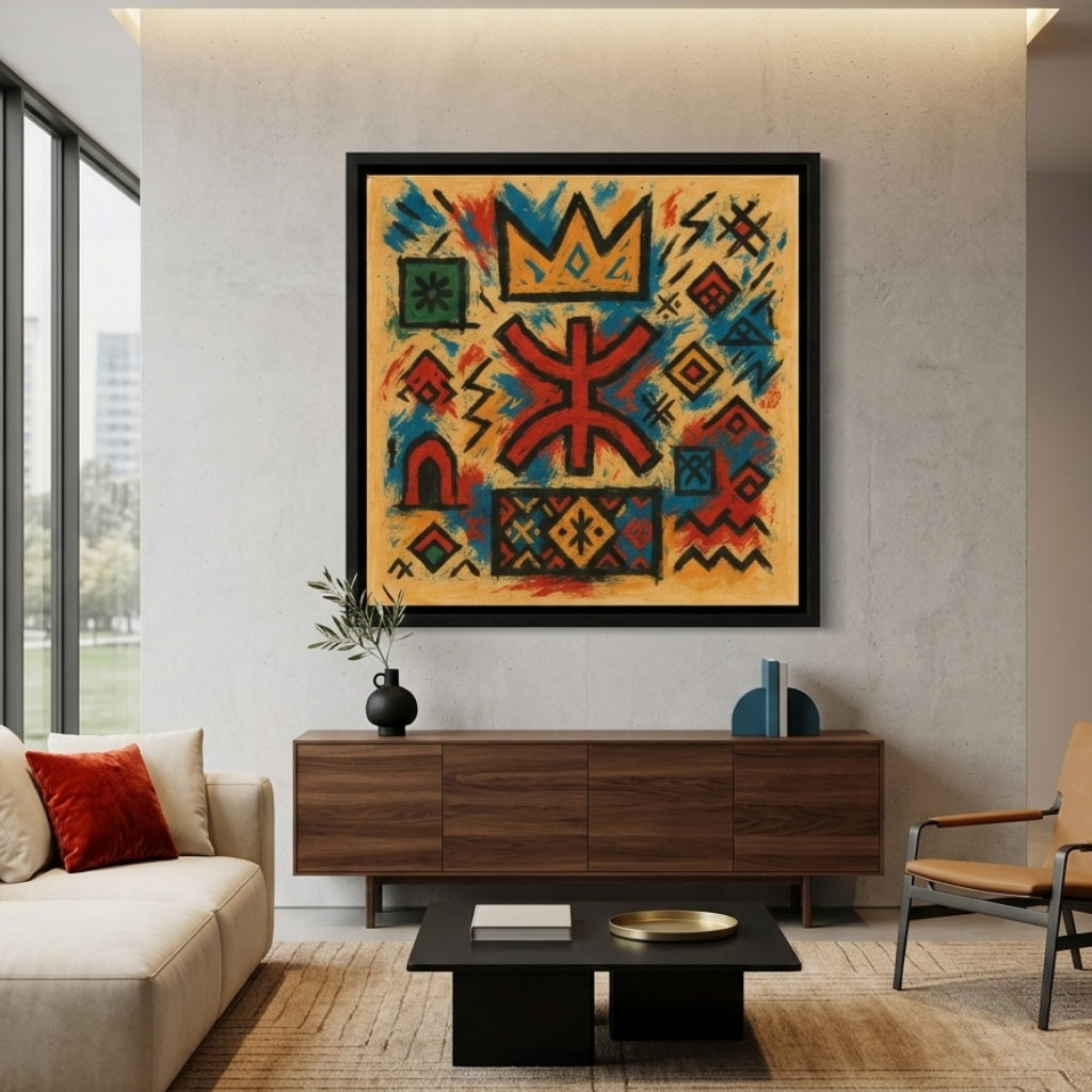 Tableau décoratif -Héritage Berbère