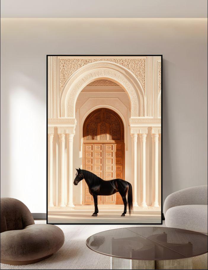 Tableau décoratif - la porte humble