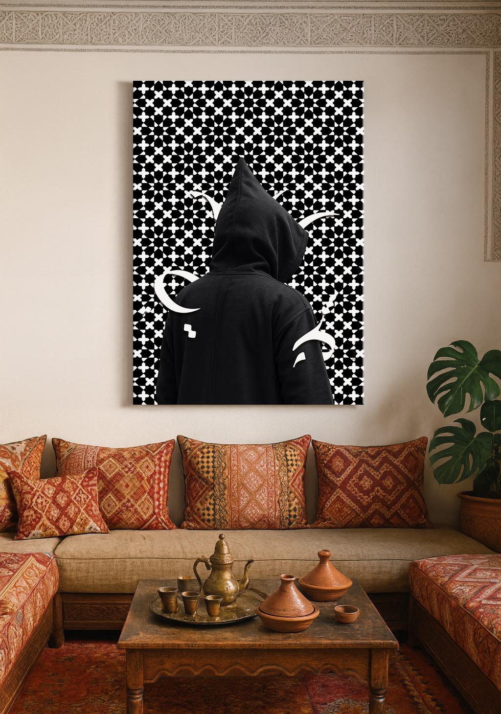 Tableau décoratif - L'Homme en noir