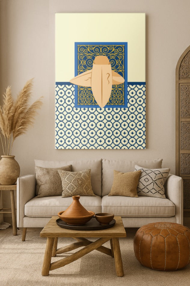 Decorative painting - Heritage slippers