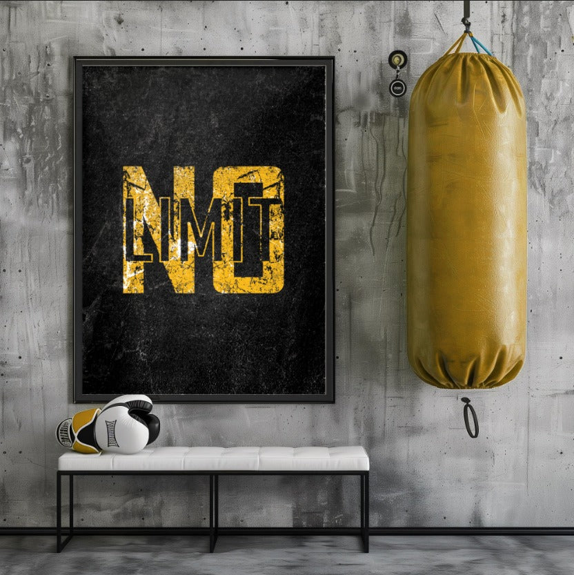 Tableau décoratif -NO LIMITE