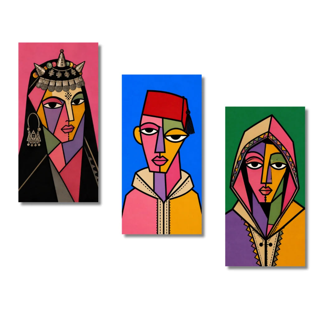 Tableaux décoratifs Pack - Picasa Trio