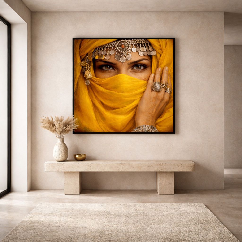 Decorative painting - The guerrab