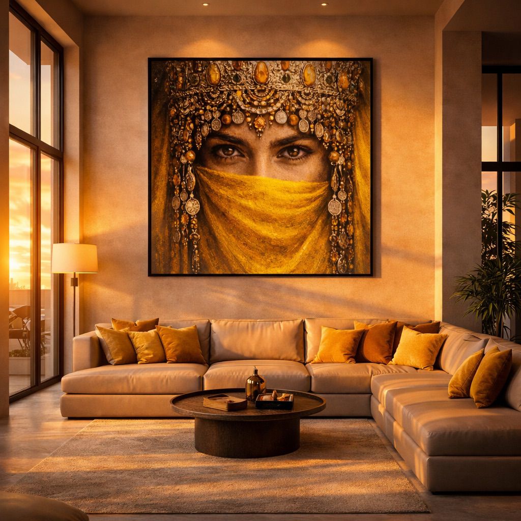 Decorative painting - The guerrab