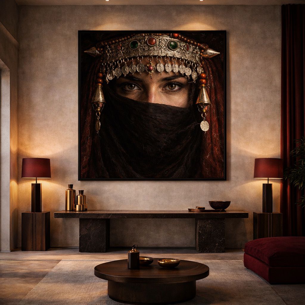 Decorative painting - The guerrab