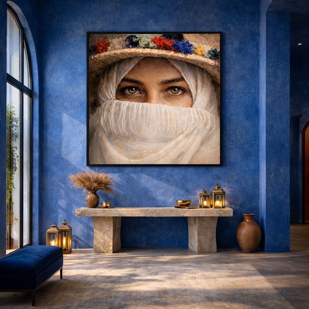 Decorative painting - The guerrab