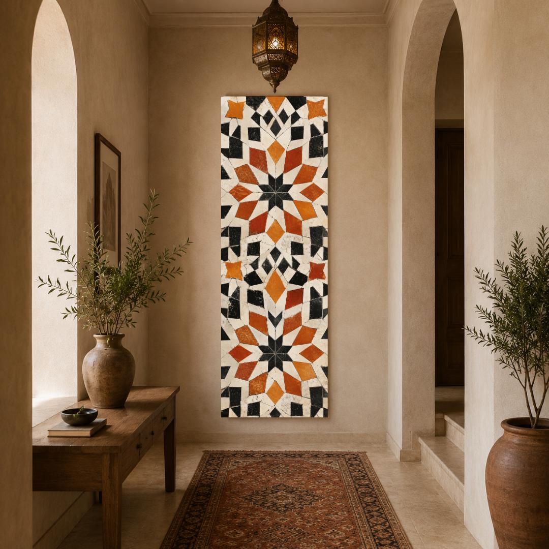 Decorative painting - The Moroccan Dollar