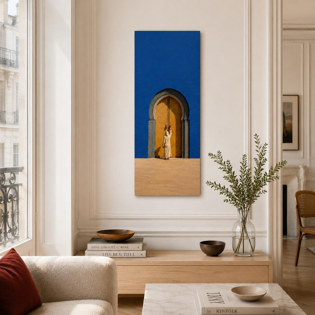 Decorative painting - The Moroccan Dollar