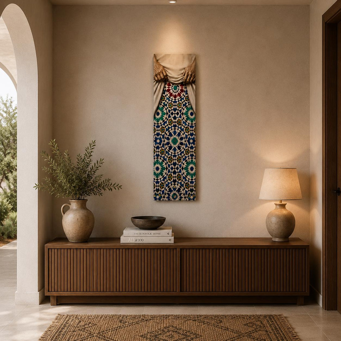 Decorative painting - The Moroccan Dollar