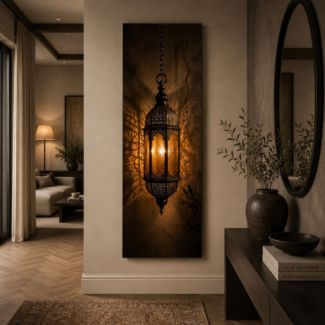 Decorative painting - The Moroccan Dollar