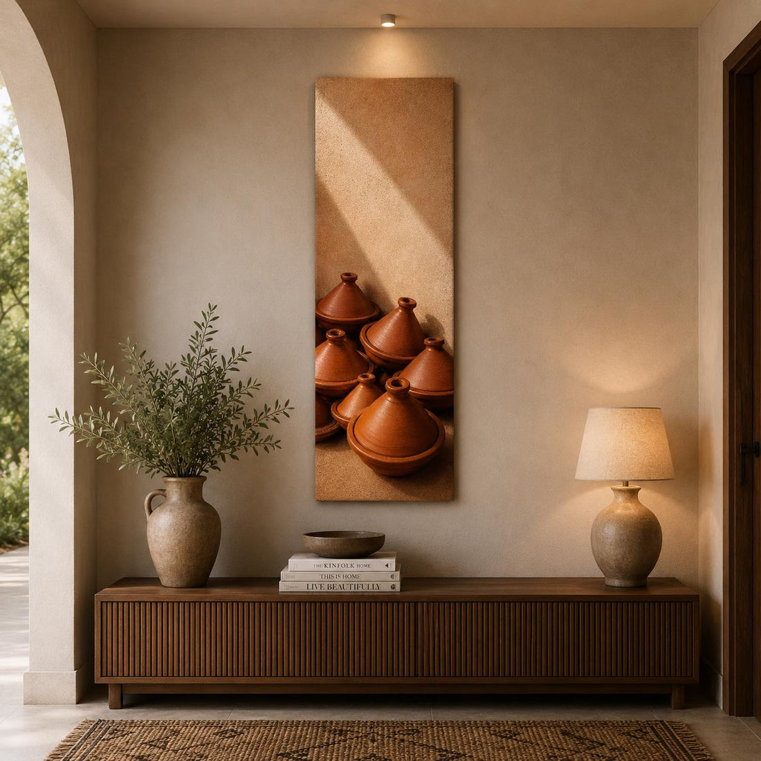 Decorative painting - The Moroccan Dollar