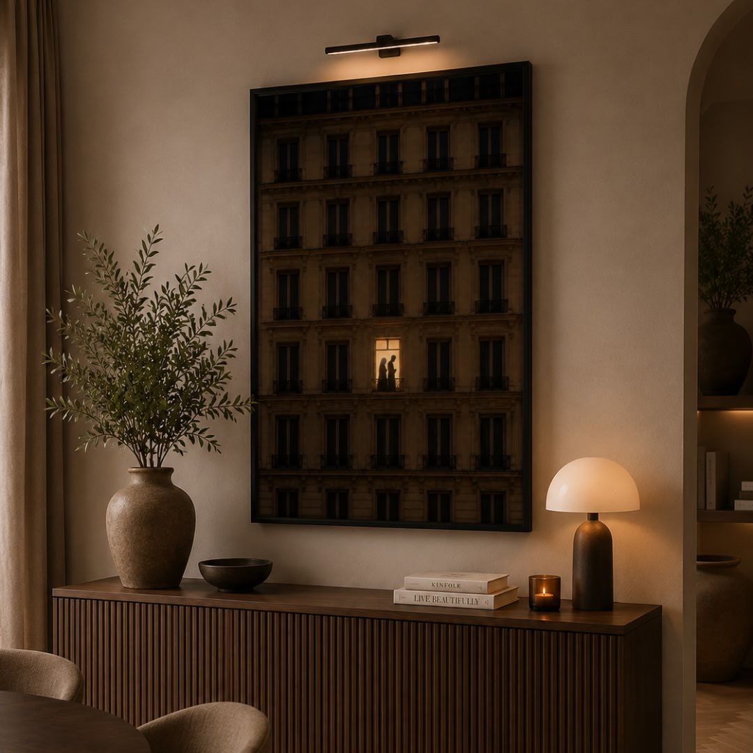 Tableau décoratif -Seuls au Monde