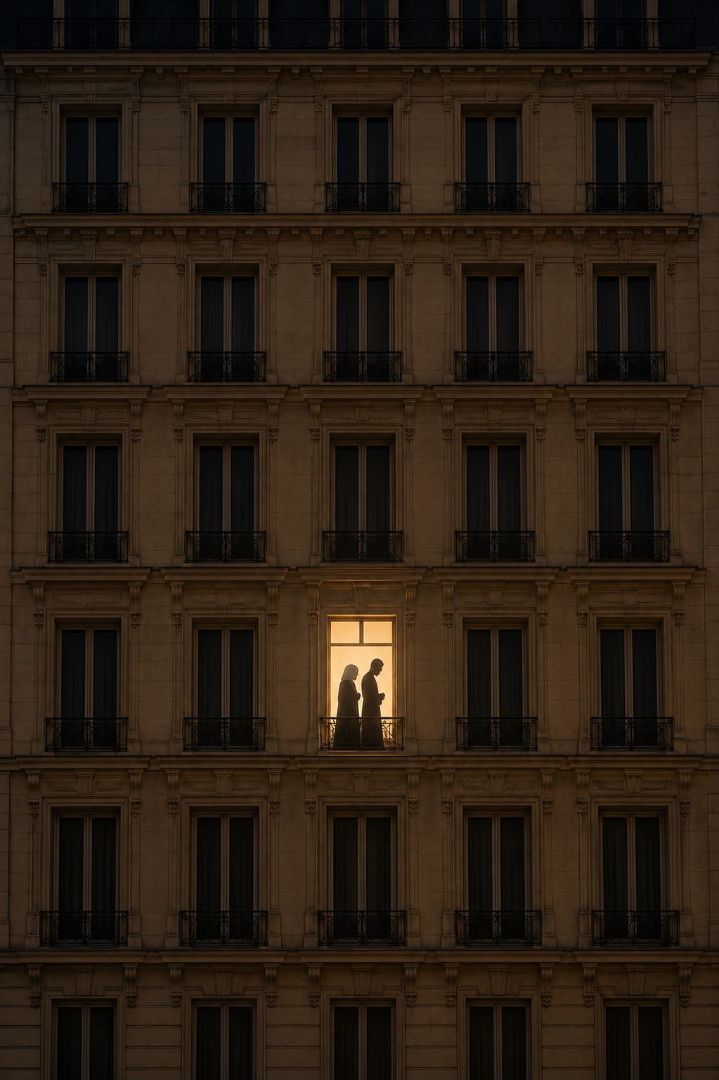 Tableau décoratif -Seuls au Monde