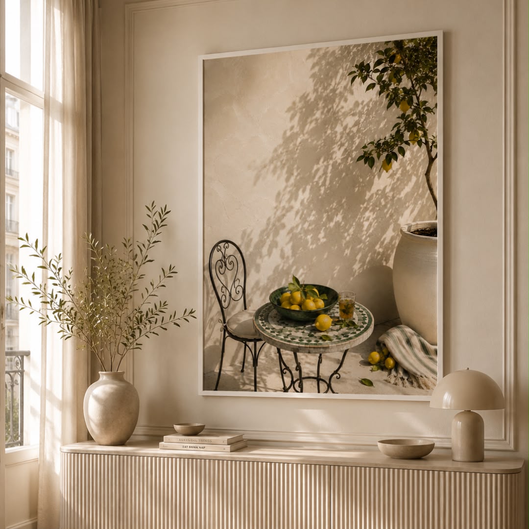 Tableau décoratif -Matin à la Médina