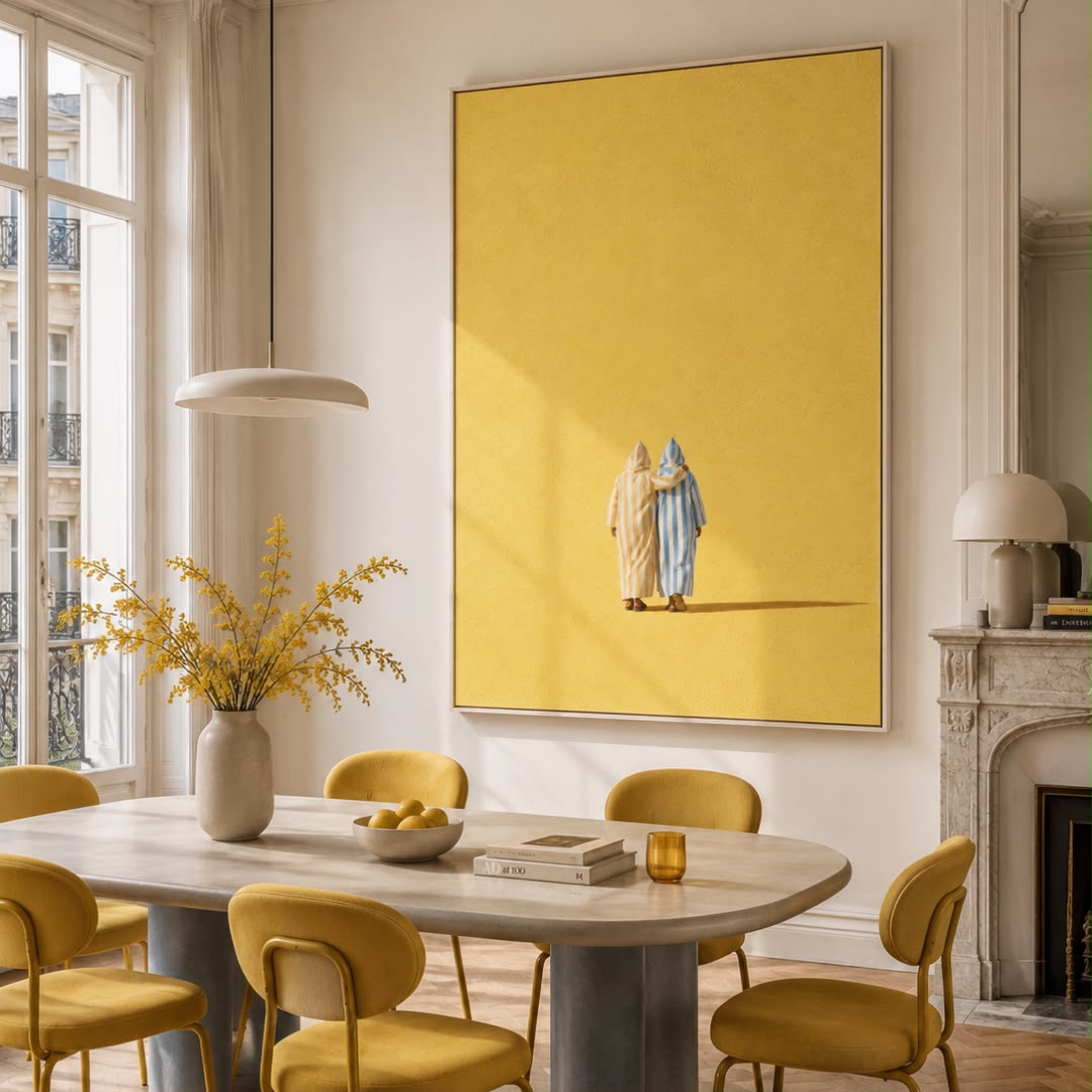 Tableau décoratif -Marche Parallèle