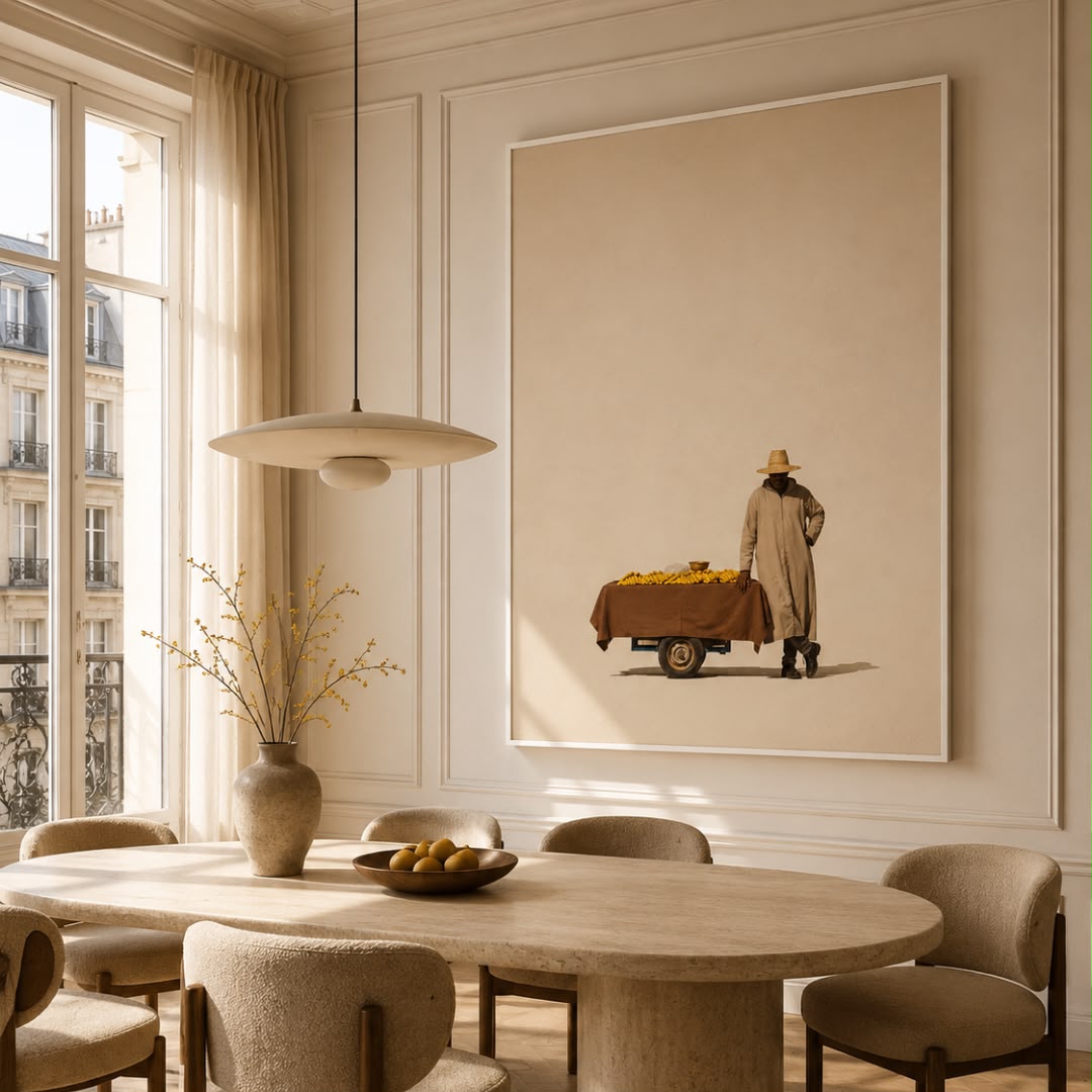 Tableau décoratif -La Terrasse du Temps
