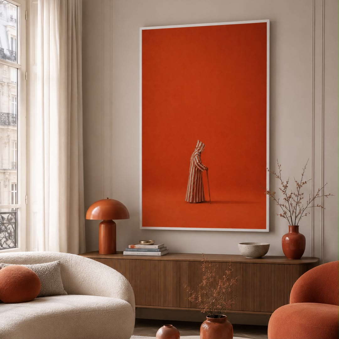 Decorative painting - The King of the Bazaar