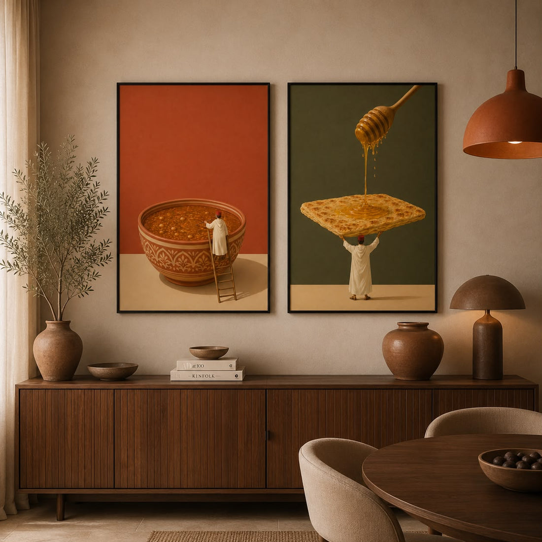 Tableaux décoratifs Pack - L'Authentique Duo Marocain
