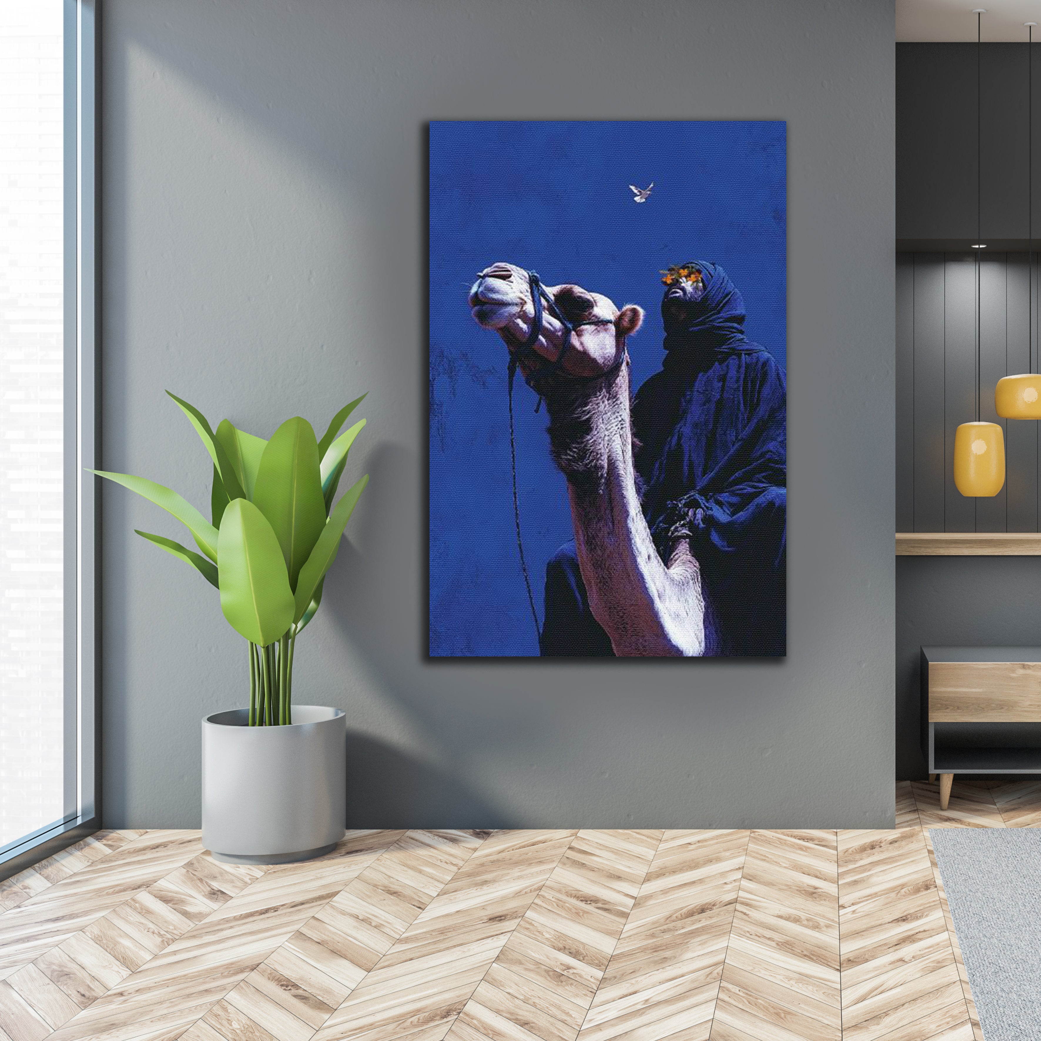 Tableau décoratif - L’Écho du Sahara