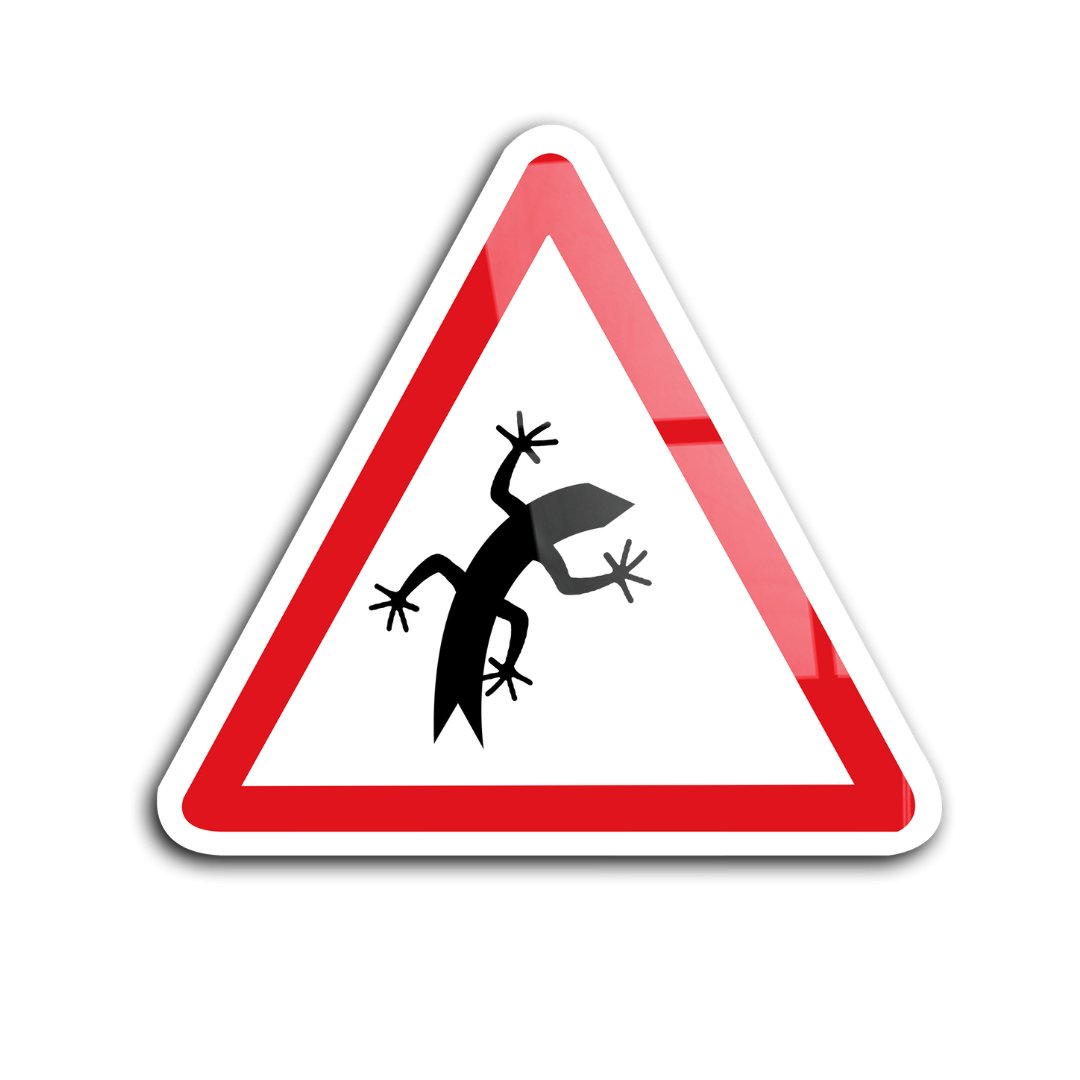 Attention Reptile - Sculpture - kolors brand