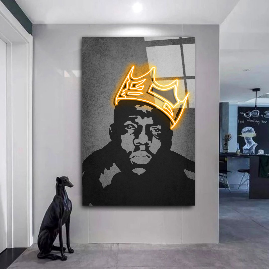 Biggie Smalls - Tableau Néon - kolors brand