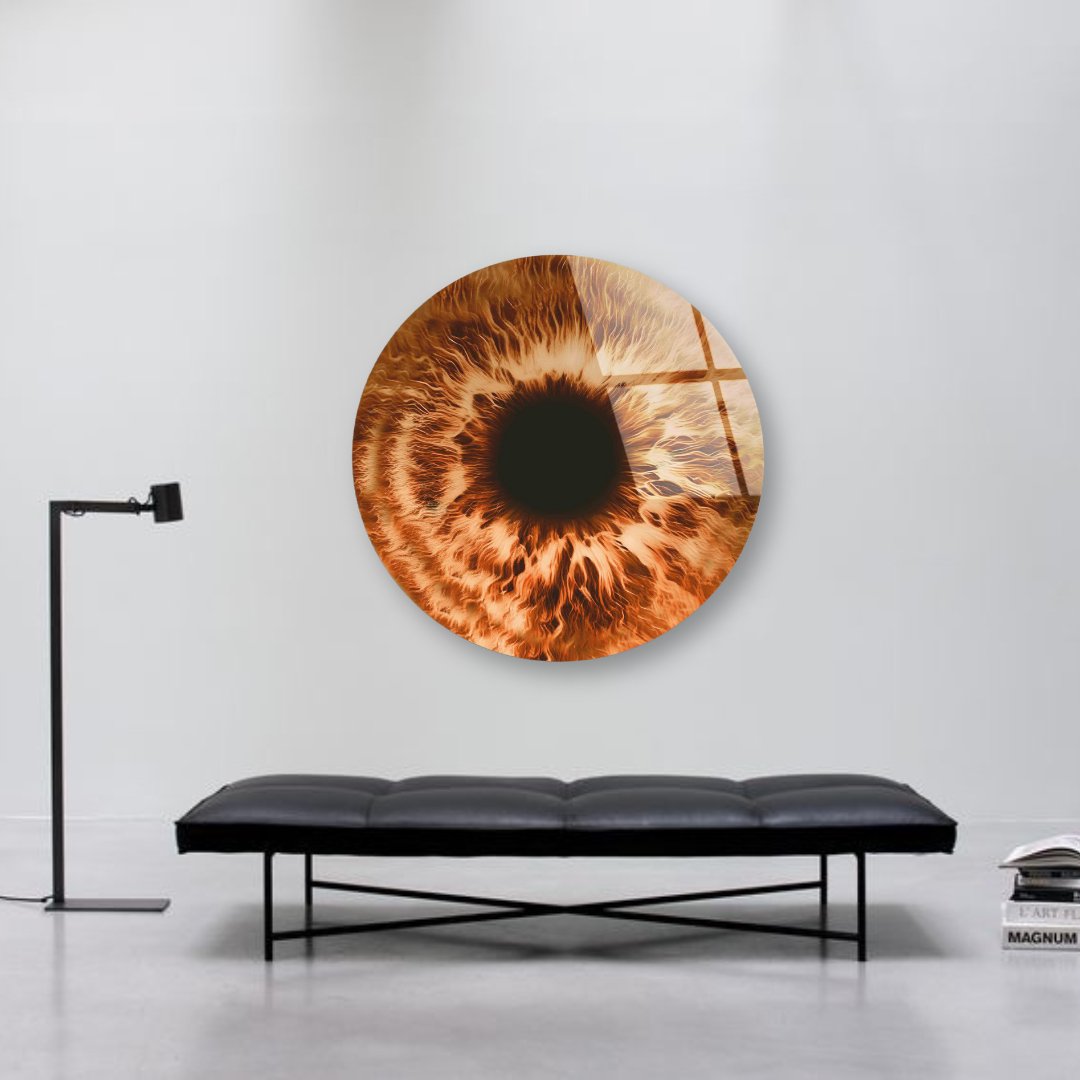 Brown eye - Sculpture - kolors brand
