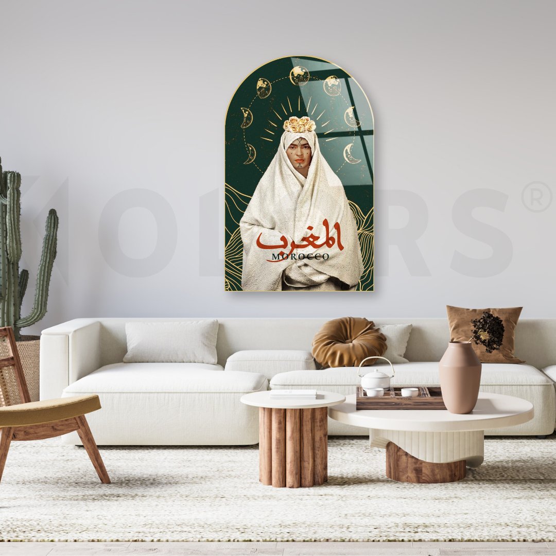 Frida marocaine - Découpe plexiglass - kolors brand