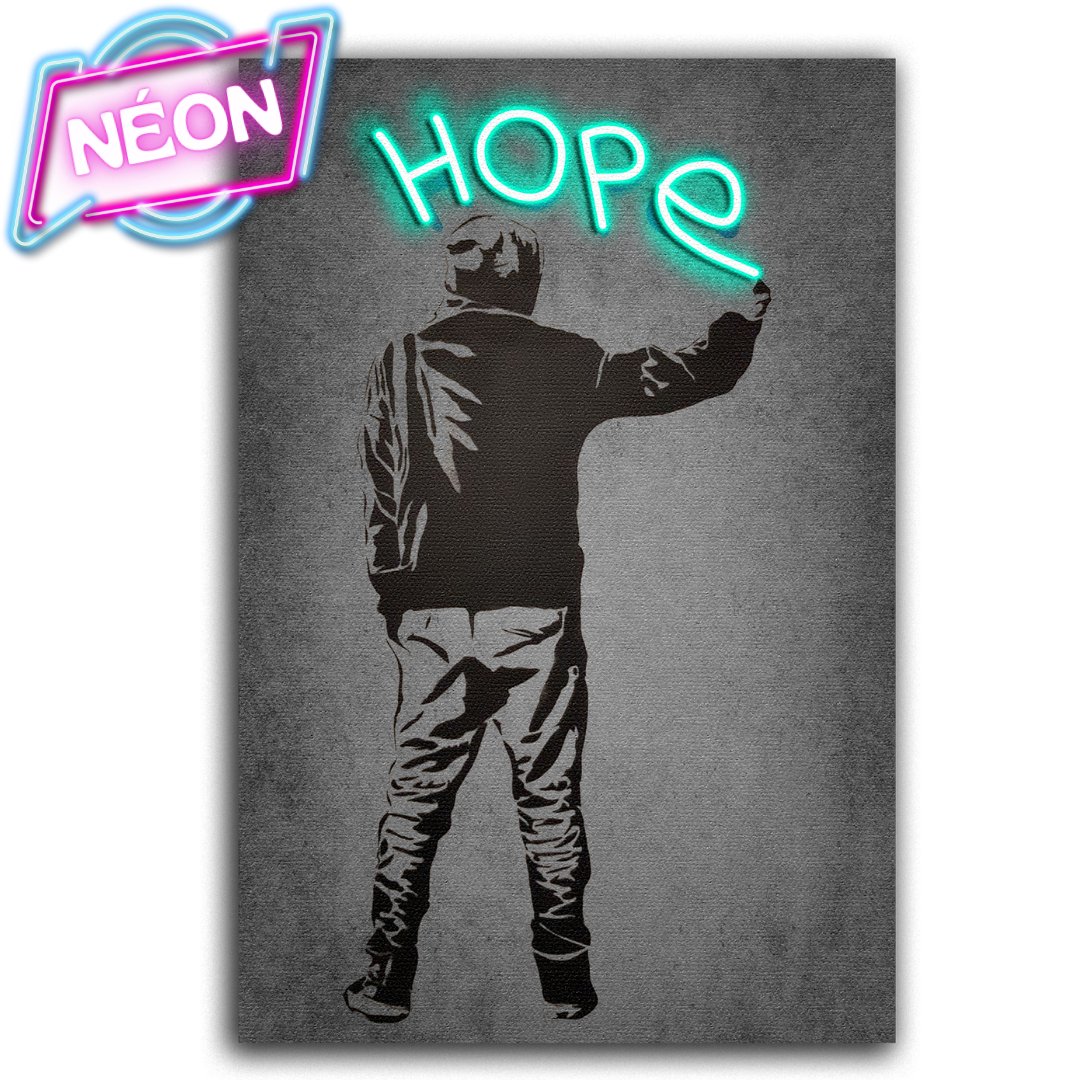 Hope - Tableau Néon - kolors brand