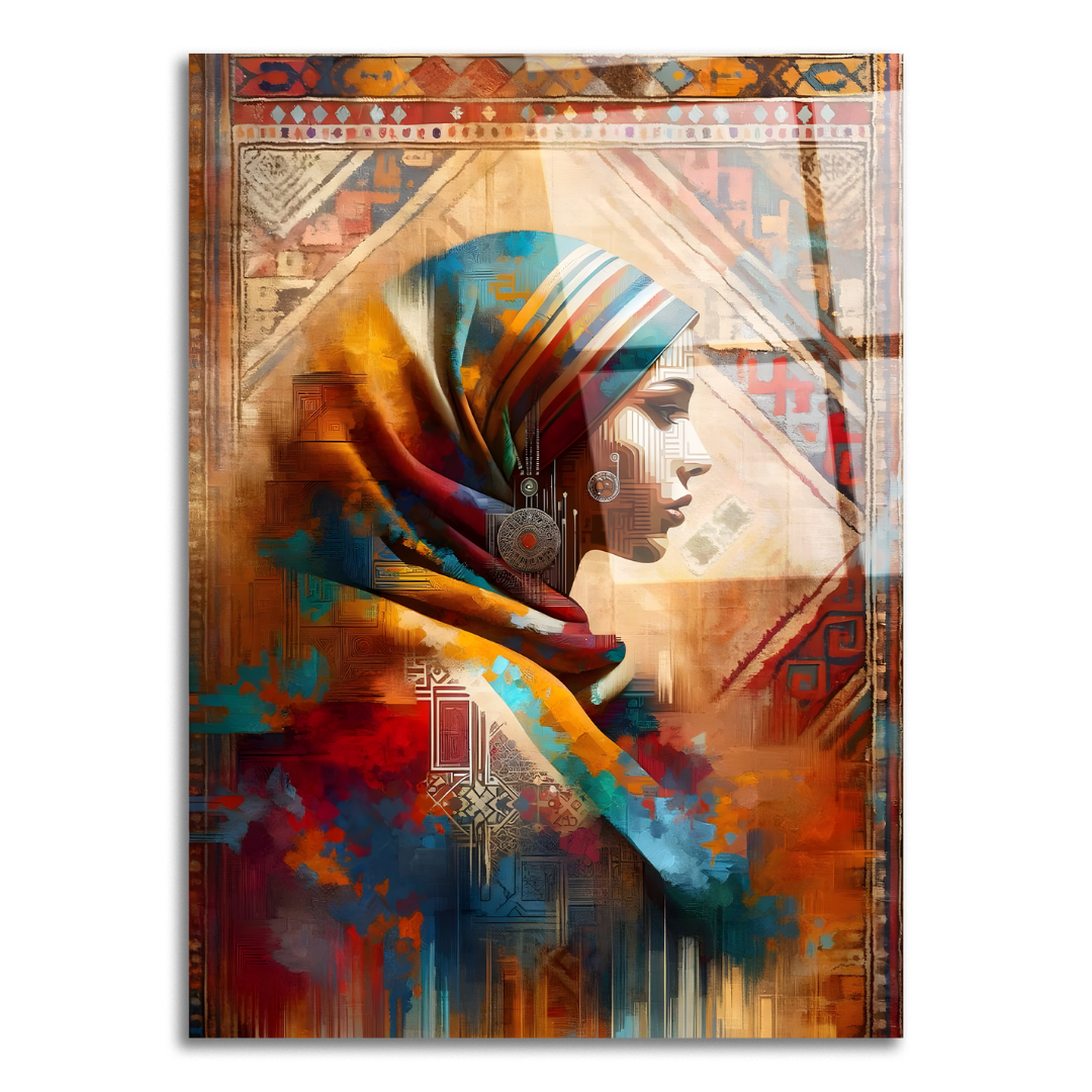 Tapis de peinture amazigh