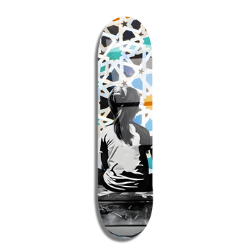Zellij View- Skateboard en plexiglass