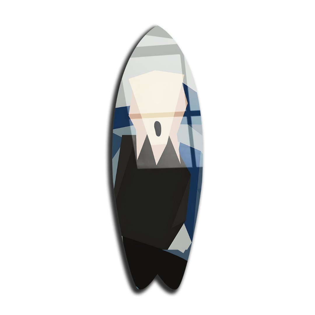 Le Cri Déstructuré - Planche Surf Plexiglass - kolors brand