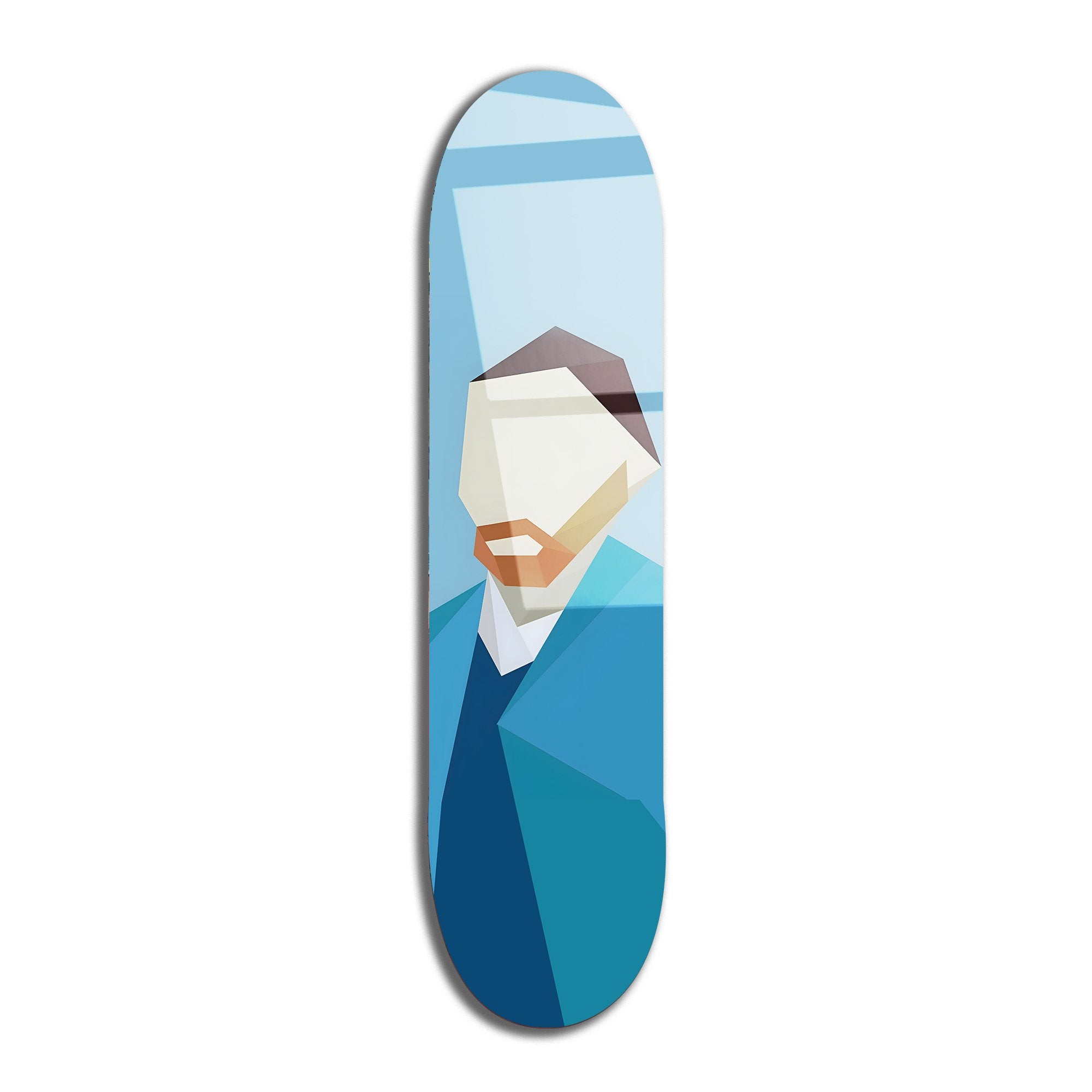 Le Penseur Cubiste - Skateboard Plexiglass - kolors brand