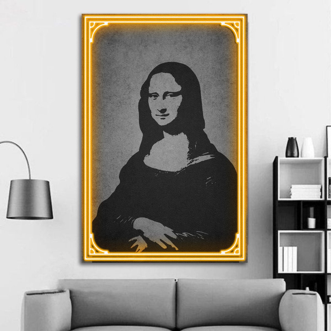 Mona Lisa - Tableau Néon - kolors brand