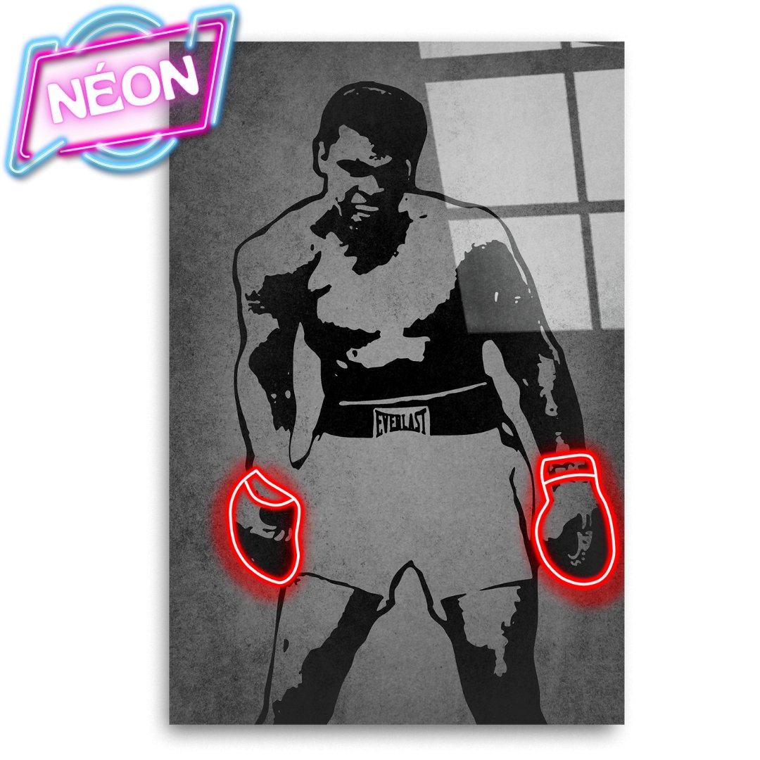 Muhamed Ali - Tableau Néon - kolors brand