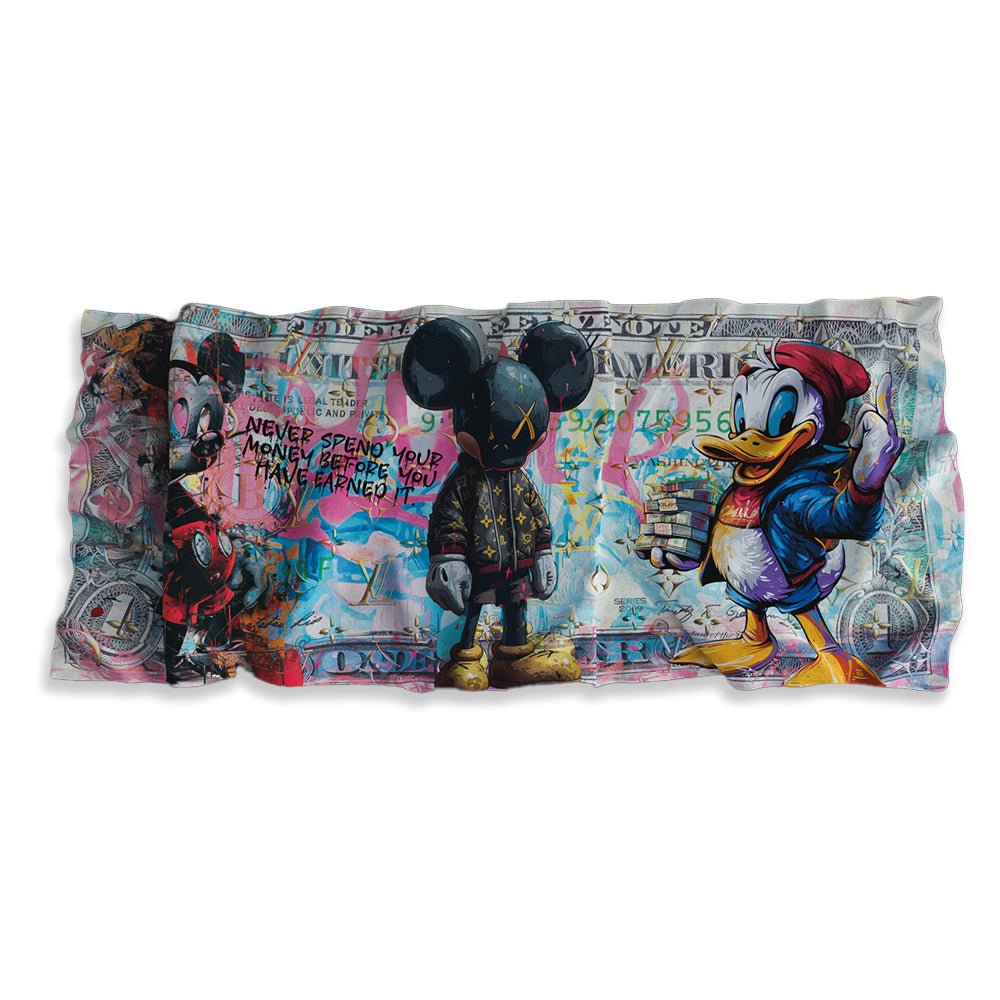 Pop Art Animes - Tableau froissé - kolors brand