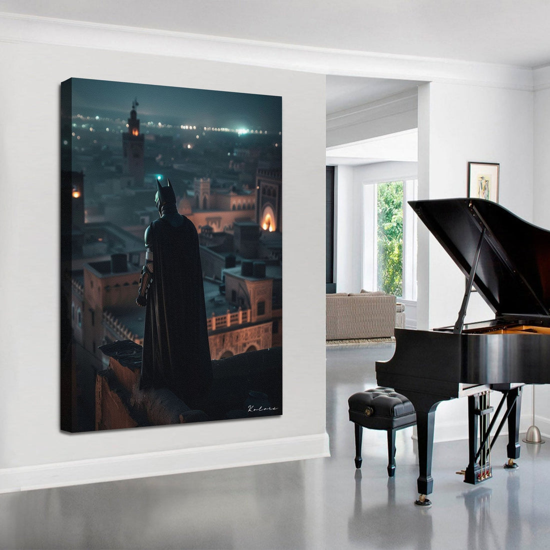Tableau décoratif - Batman à Marrakech - kolors brand