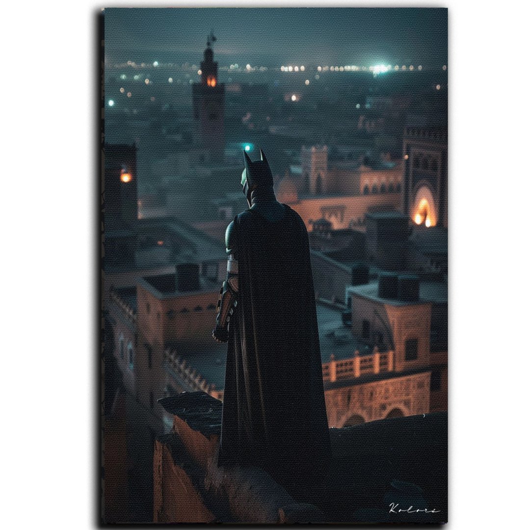 Tableau décoratif - Batman à Marrakech - kolors brand