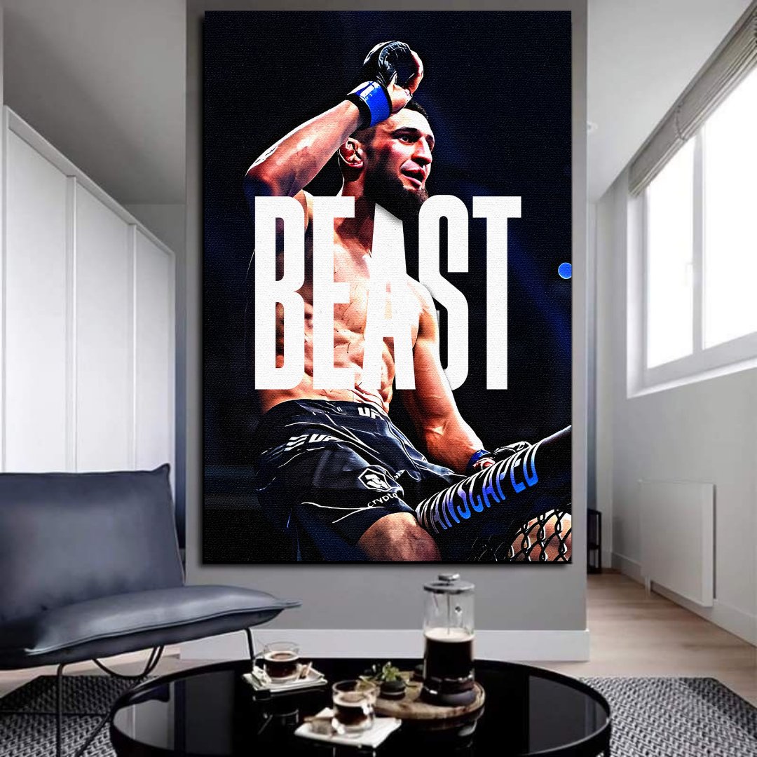 Tableau décoratif - Beast Khamzat - kolors brand