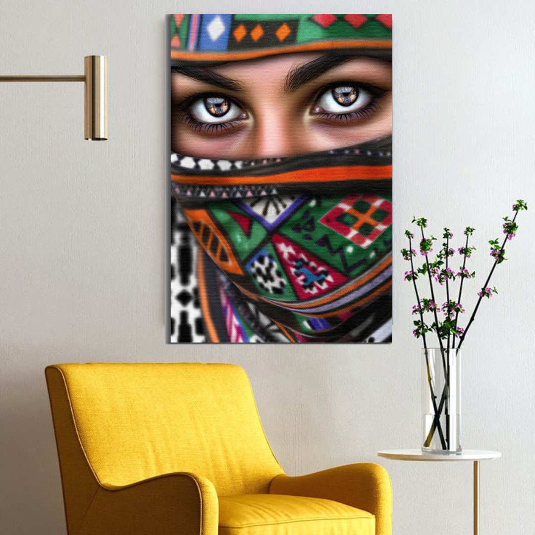 Tableau décoratif - Belle femme amazigh - kolors brand