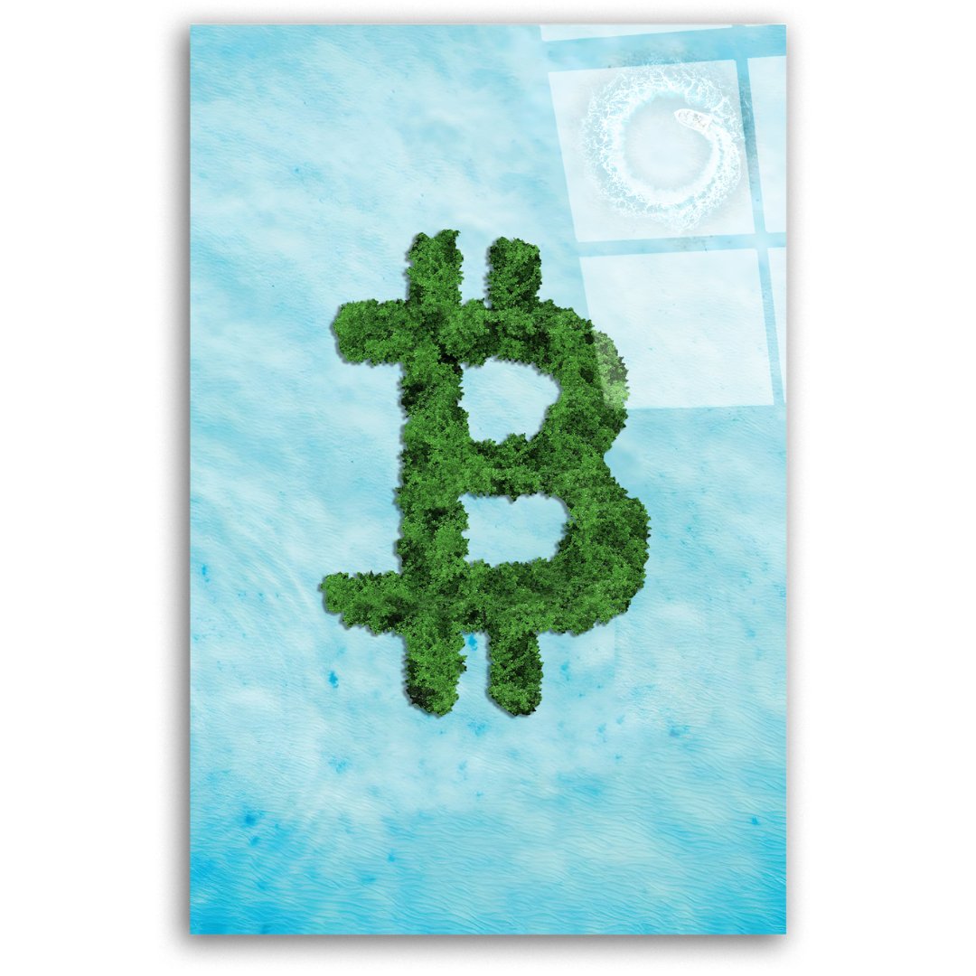 Tableau décoratif - Bitcoin island - kolors brand