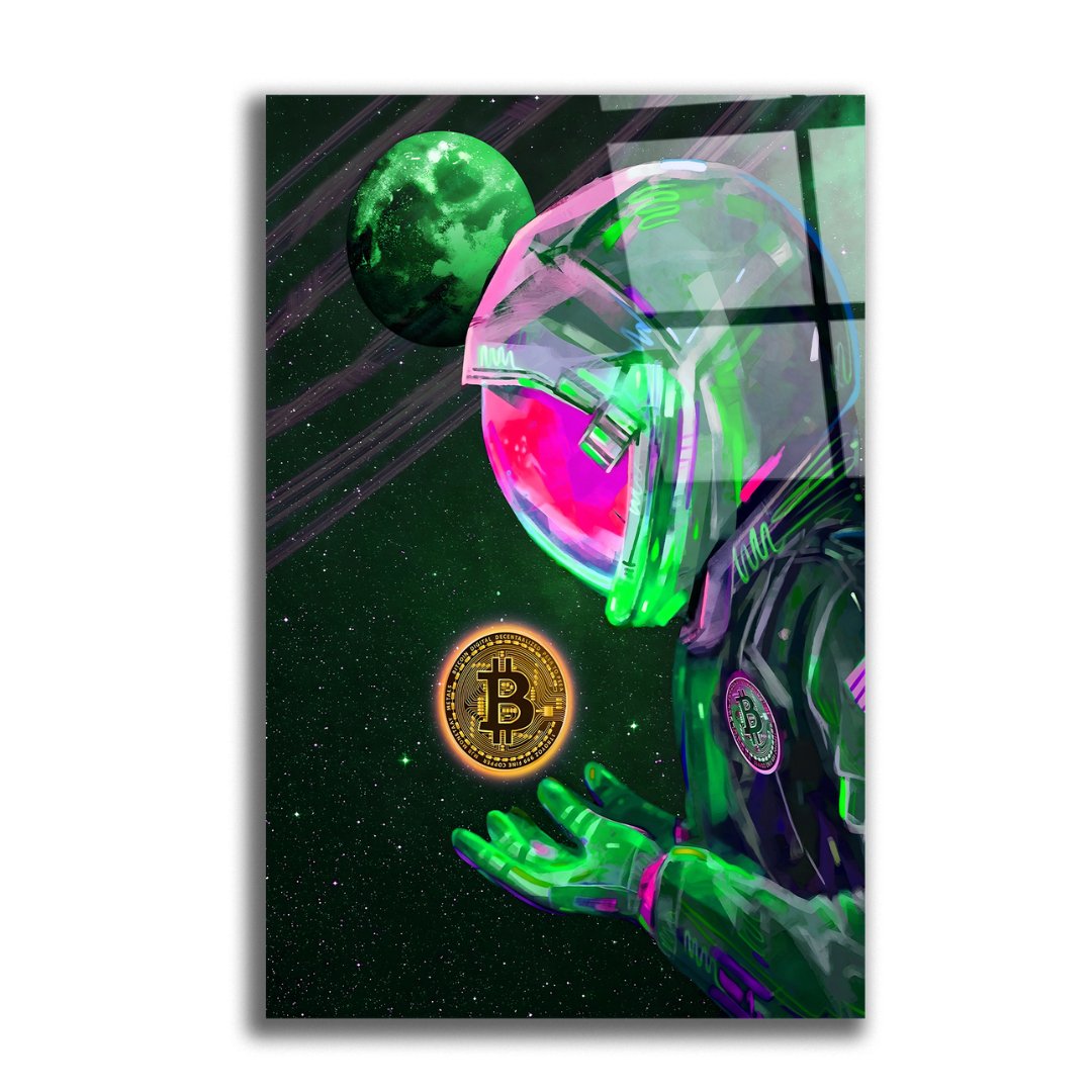 Tableau décoratif - BTC futuriste - kolors brand