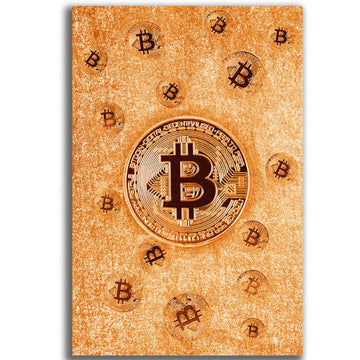 Tableau décoratif - BTC partout - kolors brand