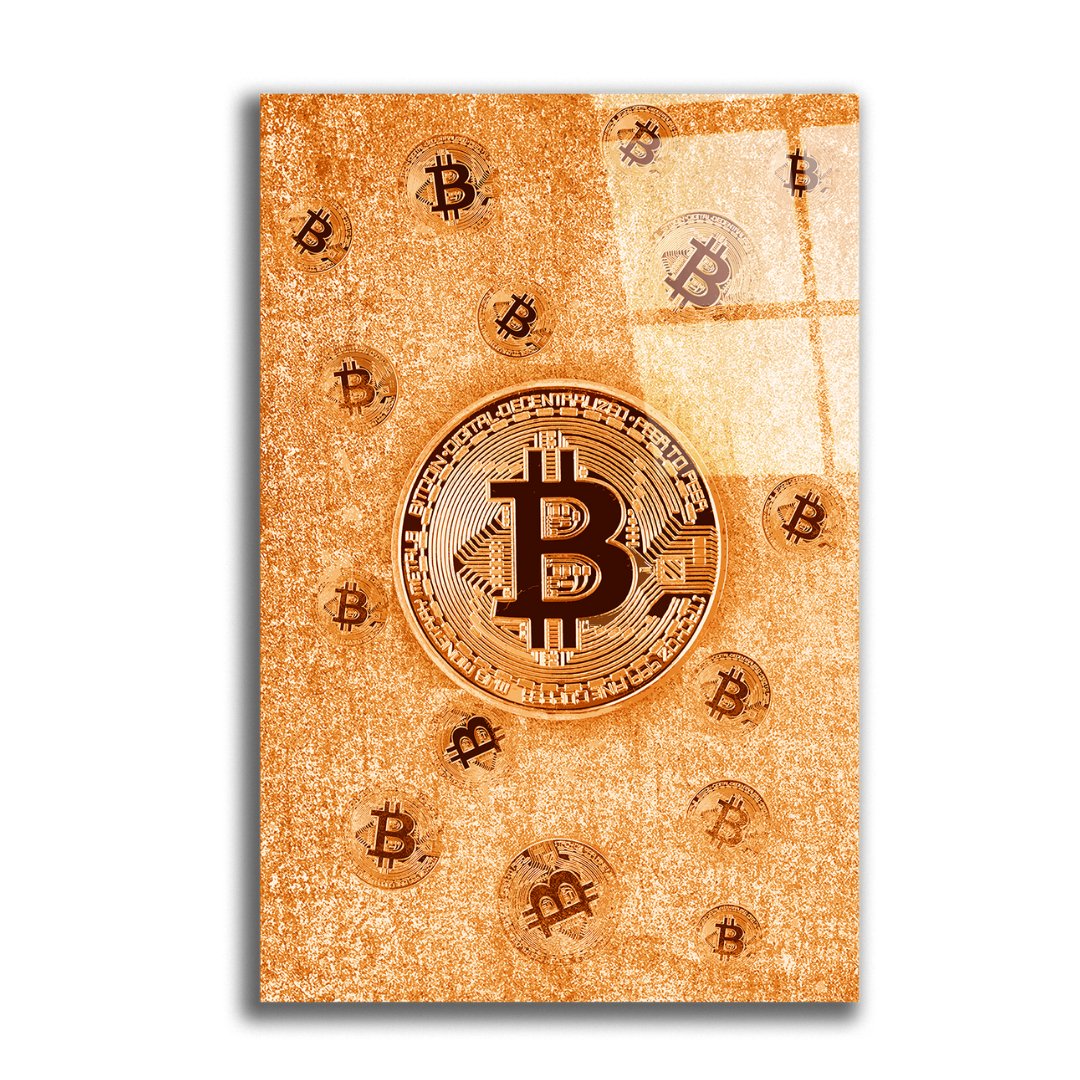 Tableau décoratif - BTC partout - kolors brand