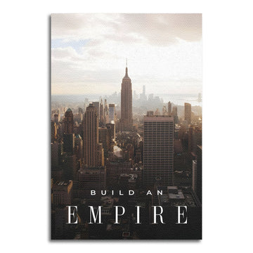 Tableau décoratif - Construire un empire - kolors brand