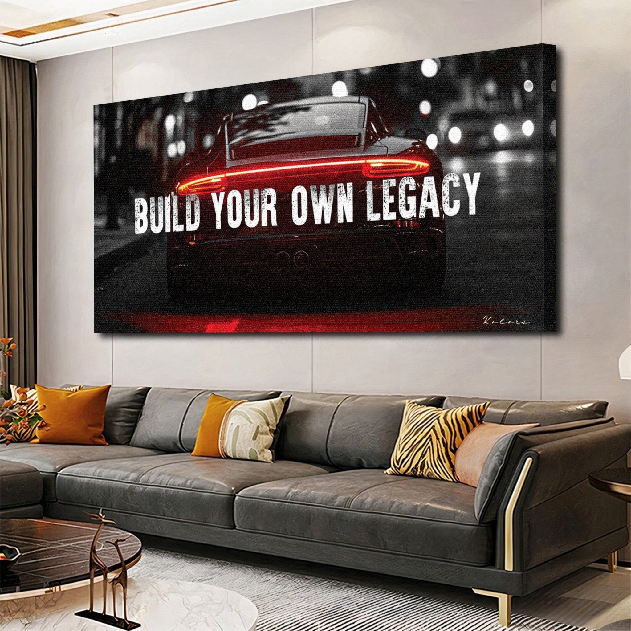 Tableau décoratif - Construisez votre propre héritage - kolors brand