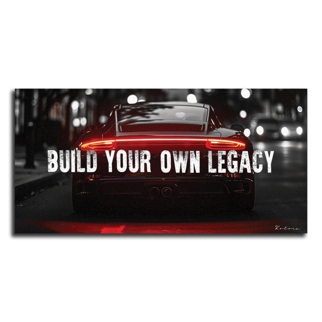 Tableau décoratif - Construisez votre propre héritage - kolors brand